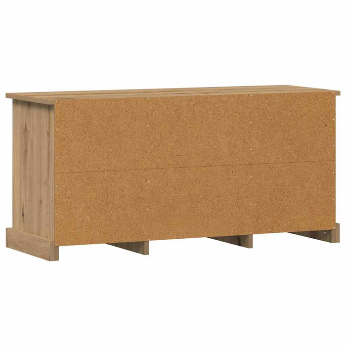Cabinet TV Stejar Artizanal 99,5 x 35,5 x 48 cm Lemn compozit - WALTI WALTI