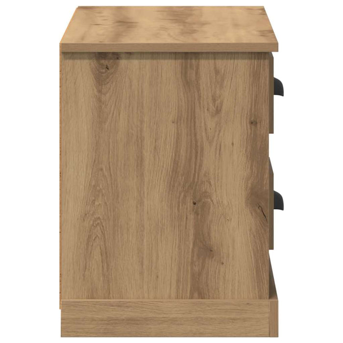 Cabinet TV Stejar Artizanal 99,5 x 35,5 x 48 cm Lemn compozit - WALTI WALTI