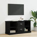 Cabinet TV Stejar Negru 99,5 x 35,5 x 48 cm Lemn compozit - WALTI WALTI