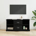 Cabinet TV Stejar Negru 99,5 x 35,5 x 48 cm Lemn compozit - WALTI WALTI