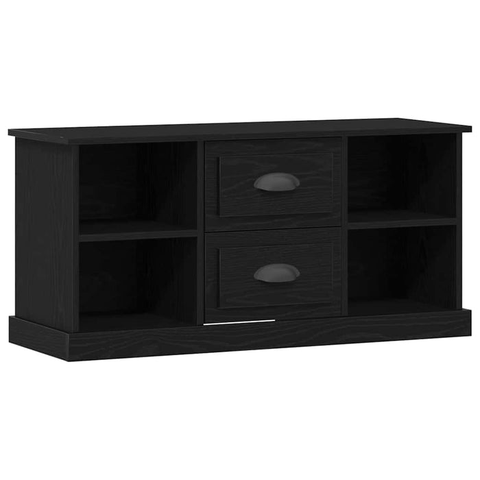 Cabinet TV Stejar Negru 99,5 x 35,5 x 48 cm Lemn compozit - WALTI WALTI