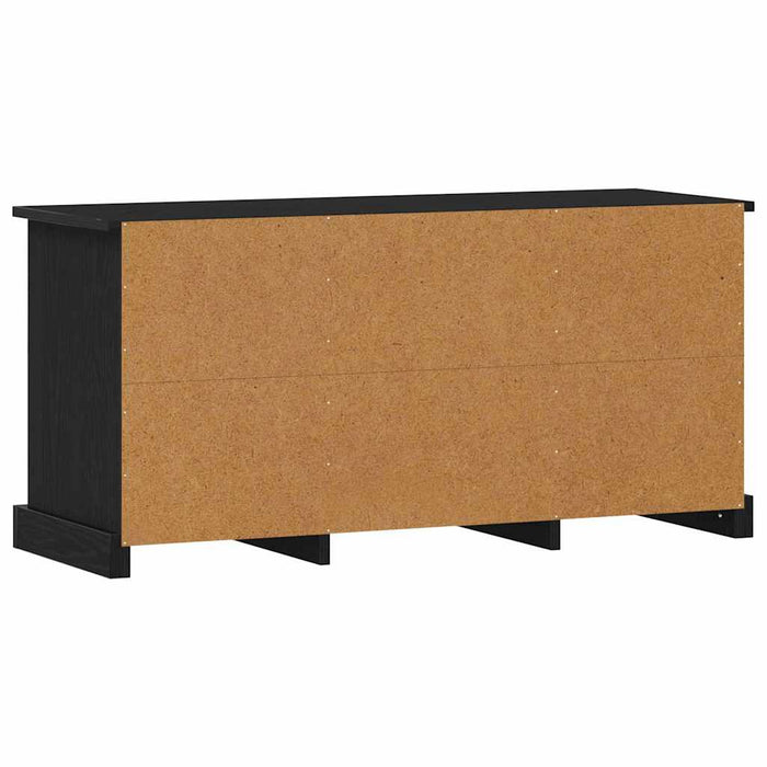 Cabinet TV Stejar Negru 99,5 x 35,5 x 48 cm Lemn compozit - WALTI WALTI