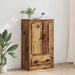 Bufet cu sertar Lemn Vechi 60 x 35,5 x 103,5 cm Lemn compozit - WALTI WALTI