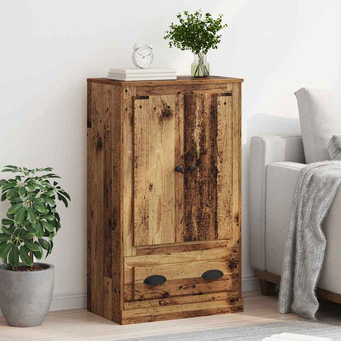 Bufet cu sertar Lemn Vechi 60 x 35,5 x 103,5 cm Lemn compozit - WALTI WALTI