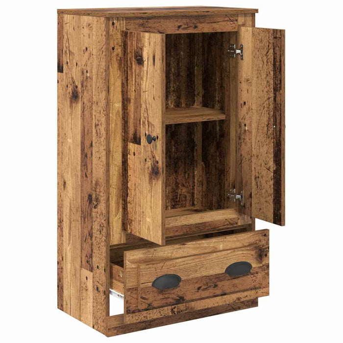 Bufet cu sertar Lemn Vechi 60 x 35,5 x 103,5 cm Lemn compozit - WALTI WALTI