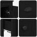 Bufet cu sertar Stejar Negru 60 x 35,5 x 103,5 cm Lemn compozit - WALTI WALTI