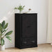 Bufet cu sertar Stejar Negru 60 x 35,5 x 103,5 cm Lemn compozit - WALTI WALTI