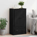 Bufet cu sertar Stejar Negru 60 x 35,5 x 103,5 cm Lemn compozit - WALTI WALTI