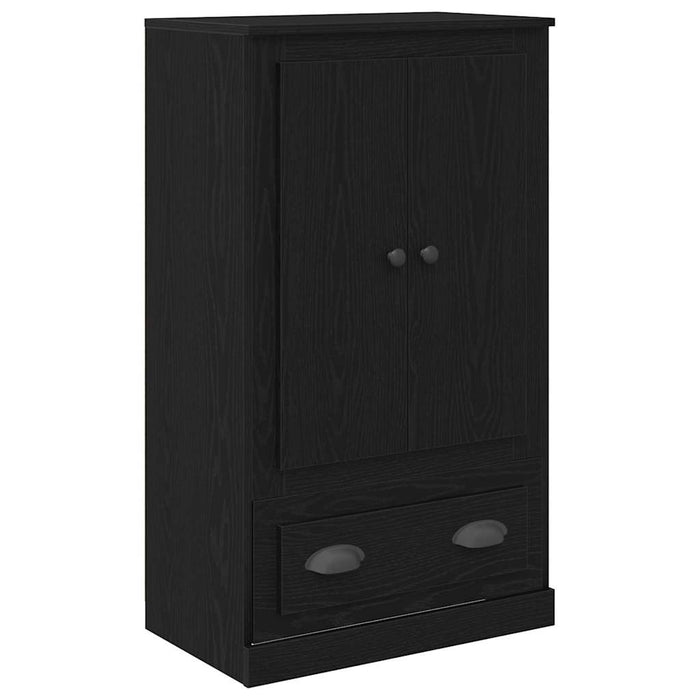 Bufet cu sertar Stejar Negru 60 x 35,5 x 103,5 cm Lemn compozit - WALTI WALTI