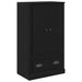 Bufet cu sertar Stejar Negru 60 x 35,5 x 103,5 cm Lemn compozit - WALTI WALTI