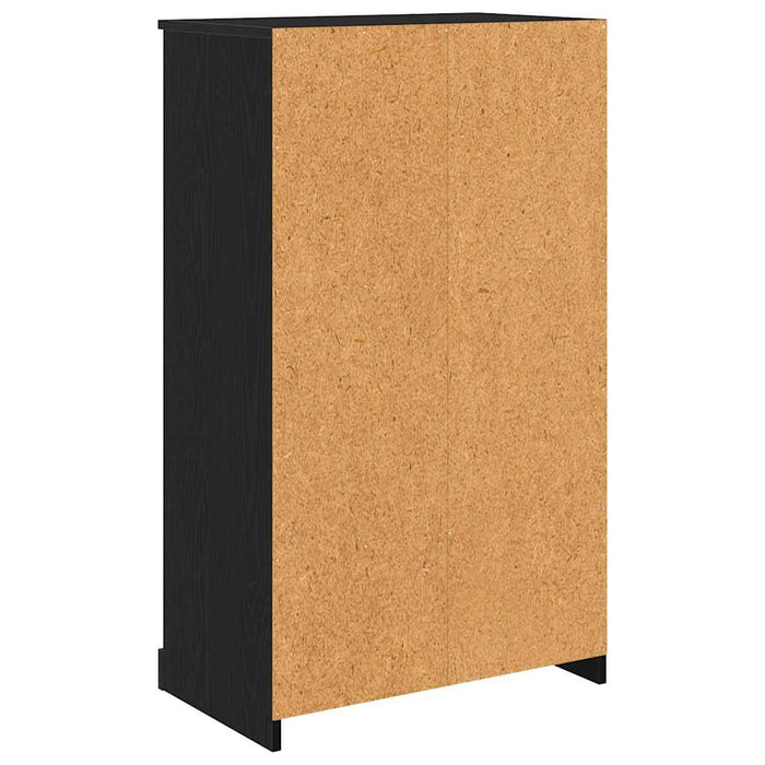 Bufet cu sertar Stejar Negru 60 x 35,5 x 103,5 cm Lemn compozit - WALTI WALTI