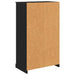 Bufet cu sertar Stejar Negru 60 x 35,5 x 103,5 cm Lemn compozit - WALTI WALTI