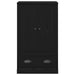 Bufet cu sertar Stejar Negru 60 x 35,5 x 103,5 cm Lemn compozit - WALTI WALTI