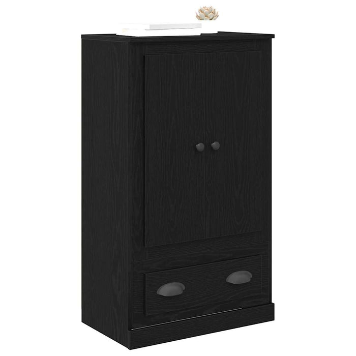Bufet cu sertar Stejar Negru 60 x 35,5 x 103,5 cm Lemn compozit - WALTI WALTI