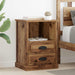 Dulap de noapte Lemn vechi 36 x 43 x 60 cm Lemn compozit - WALTI WALTI