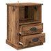 Dulap de noapte Lemn vechi 36 x 43 x 60 cm Lemn compozit - WALTI WALTI