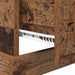 Dulap de noapte Lemn vechi 50 x 50 x 60 cm Lemn compozit - WALTI WALTI