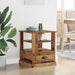 Dulap de noapte Lemn vechi 50 x 50 x 60 cm Lemn compozit - WALTI WALTI