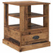 Dulap de noapte Lemn vechi 50 x 50 x 60 cm Lemn compozit - WALTI WALTI