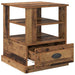 Dulap de noapte Lemn vechi 50 x 50 x 60 cm Lemn compozit - WALTI WALTI