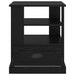Dulap de noapte Stejar Negru 50 x 50 x 60 cm Lemn compozit - WALTI WALTI