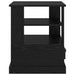 Dulap de noapte Stejar Negru 50 x 50 x 60 cm Lemn compozit - WALTI WALTI