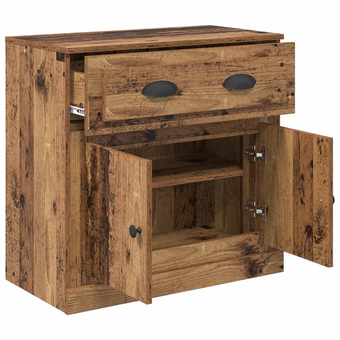 Bufet cu sertar Lemn Vechi 70 x 35,5 x 67,5 cm Lemn compozit - WALTI WALTI