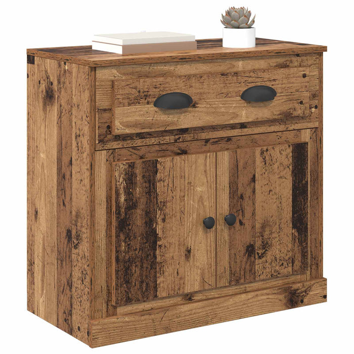 Bufet cu sertar Lemn Vechi 70 x 35,5 x 67,5 cm Lemn compozit - WALTI WALTI