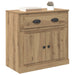 Bufet Stejar Artizanal 70 x 35,5 x 67,5 cm Lemn compozit - WALTI WALTI