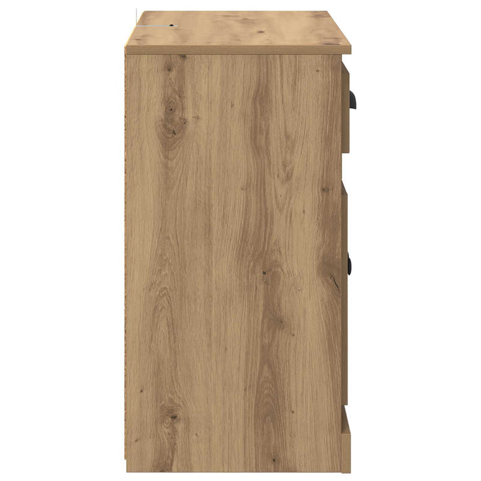 Bufet Stejar Artizanal 70 x 35,5 x 67,5 cm Lemn compozit - WALTI WALTI