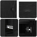 Bufet cu sertar Stejar Negru 70 x 35,5 x 67,5 cm Lemn compozit - WALTI WALTI
