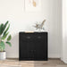 Bufet cu sertar Stejar Negru 70 x 35,5 x 67,5 cm Lemn compozit - WALTI WALTI