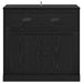 Bufet cu sertar Stejar Negru 70 x 35,5 x 67,5 cm Lemn compozit - WALTI WALTI
