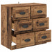 Bufet cu sertar Lemn Vechi 70 x 35,5 x 67,5 cm Lemn compozit - WALTI WALTI
