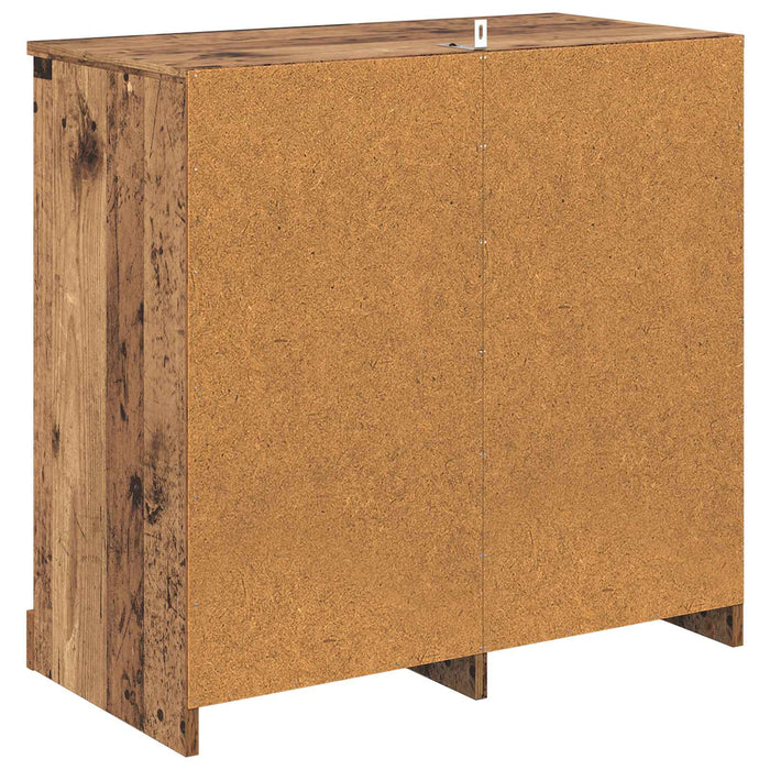 Bufet cu sertar Lemn Vechi 70 x 35,5 x 67,5 cm Lemn compozit - WALTI WALTI