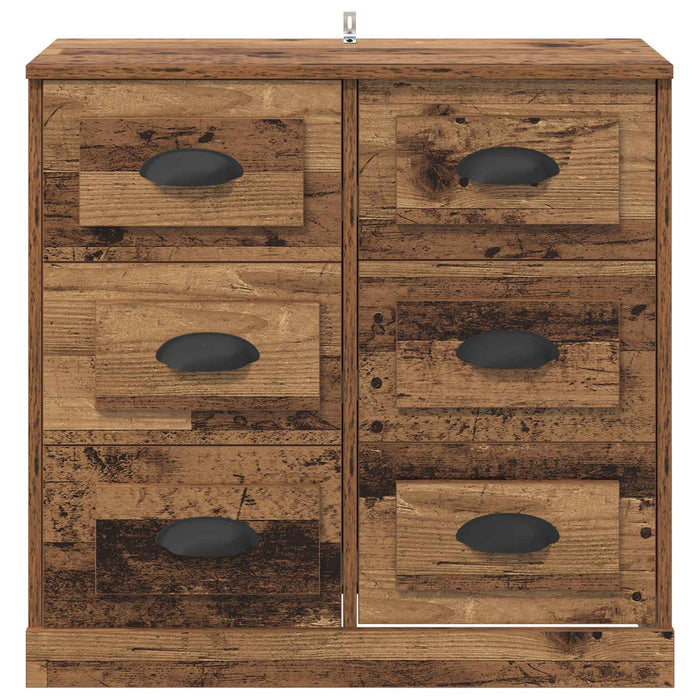 Bufet cu sertar Lemn Vechi 70 x 35,5 x 67,5 cm Lemn compozit - WALTI WALTI