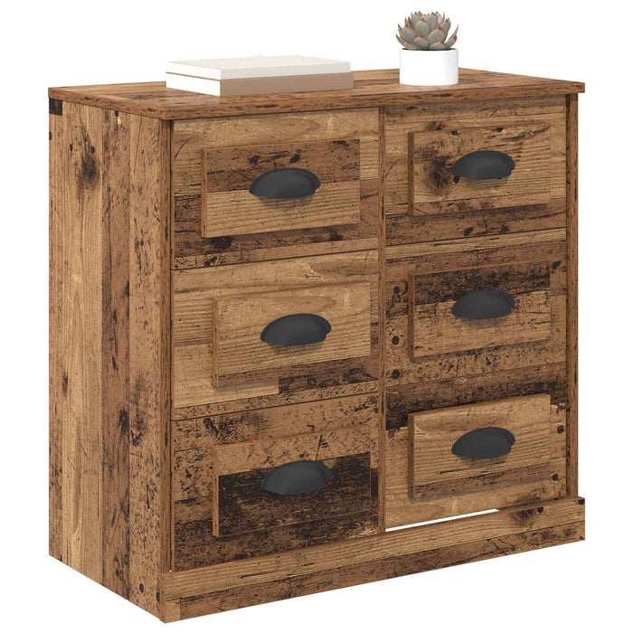 Bufet cu sertar Lemn Vechi 70 x 35,5 x 67,5 cm Lemn compozit - WALTI WALTI