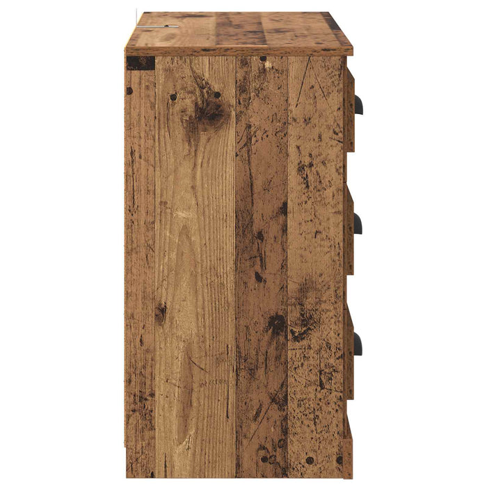 Bufet cu sertar Lemn Vechi 70 x 35,5 x 67,5 cm Lemn compozit - WALTI WALTI