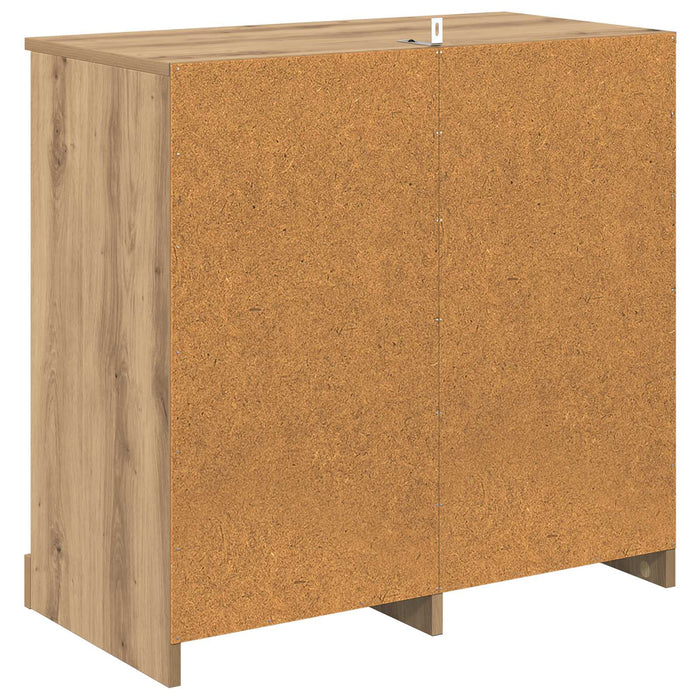 Bufet Stejar Artizanal 70 x 35,5 x 67,5 cm Lemn compozit - WALTI WALTI