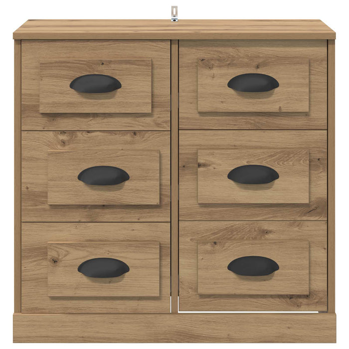 Bufet Stejar Artizanal 70 x 35,5 x 67,5 cm Lemn compozit - WALTI WALTI