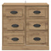Bufet Stejar Artizanal 70 x 35,5 x 67,5 cm Lemn compozit - WALTI WALTI