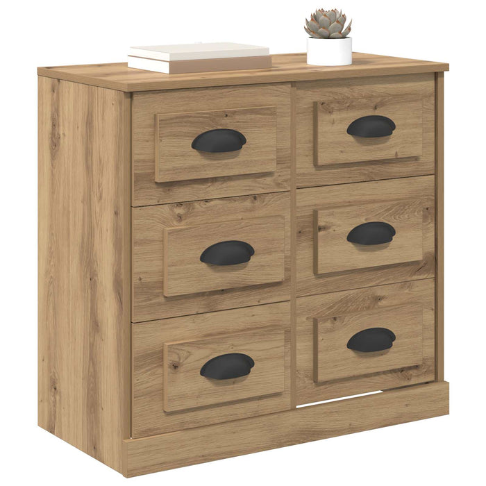 Bufet Stejar Artizanal 70 x 35,5 x 67,5 cm Lemn compozit - WALTI WALTI