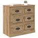 Bufet Stejar Artizanal 70 x 35,5 x 67,5 cm Lemn compozit - WALTI WALTI