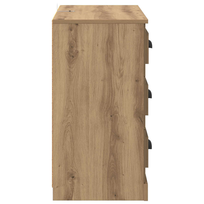 Bufet Stejar Artizanal 70 x 35,5 x 67,5 cm Lemn compozit - WALTI WALTI