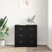 Bufet cu sertar Stejar Negru 70 x 35,5 x 67,5 cm Lemn compozit - WALTI WALTI