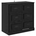 Bufet cu sertar Stejar Negru 70 x 35,5 x 67,5 cm Lemn compozit - WALTI WALTI