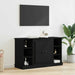 Bufet Stejar Negru 100 x 35,5 x 60 cm Lemn compozit - WALTI WALTI