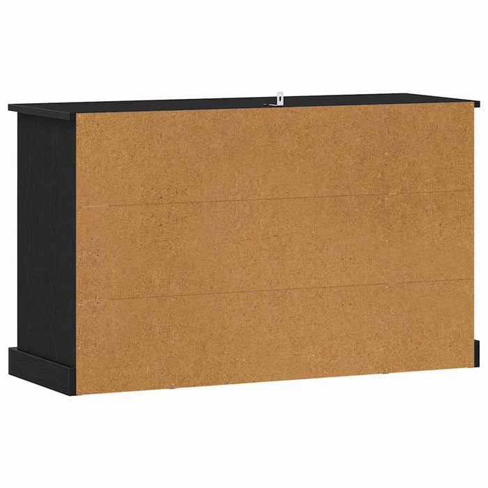 Bufet Stejar Negru 100 x 35,5 x 60 cm Lemn compozit - WALTI WALTI