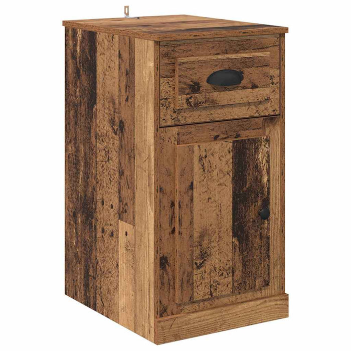 Dulap lateral Lemn vechi 40 x 50 x 75 cm Lemn compozit - WALTI WALTI