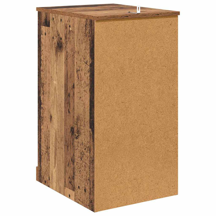 Dulap lateral Lemn vechi 40 x 50 x 75 cm Lemn compozit - WALTI WALTI